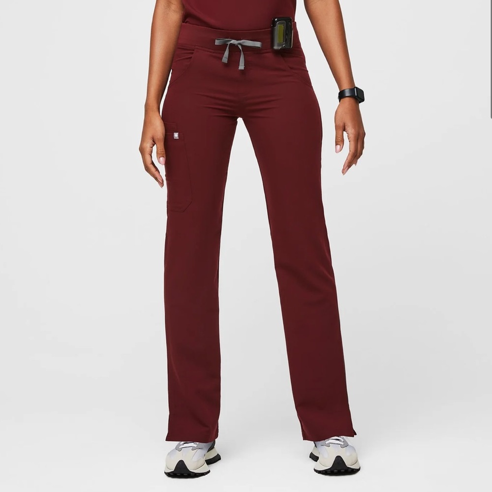 Burgundy Kade Cargo scrub pants, never opened!